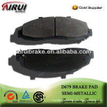 D679 semi-metallic brake pad from China